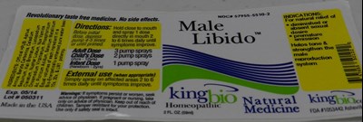 Image Of Label (Male Libido)
